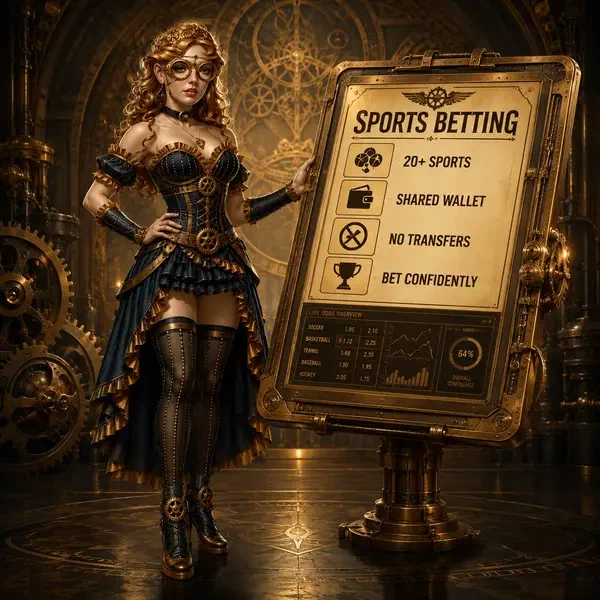VinciSpin Sports Betting Sportwetten zeigt Live-Quoten, während eleganter Spieler Datencharts analysiert